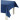 Nappe en Similicuir, bleu foncé, L: 125 cm, 70 gr, 10 m/ 1 rouleau