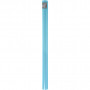 Nappe en Similicuir, turquoise, L: 125 cm, 70 gr, 10 m/ 1 rouleau