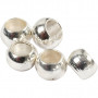 Perles à écraser, D : 2 mm, 1000 pcs, argenté