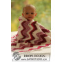 Baby Snug par DROPS Design - Patron de Couverture Bébé au Crochet 65/75 x 83cm