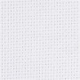Tissu Aïda, L : 150 cm, blanc, 70 cubes par 10 cm, 3m