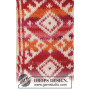 Coucher de Soleil Mexicain par DROPS Design - Patron de Chaussettes Tricotées Pointures 35-43