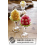 DROPS Design Easter Morning - Motif de Crochet Couvre-Œuf et Porte-Serviette 