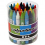 Crayon de Cire Colortime, 5x48 ass./ 1 set