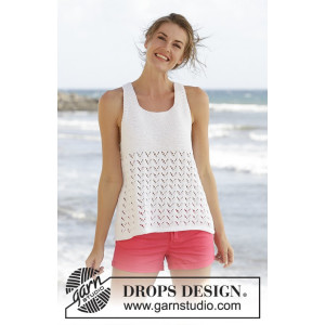 Soda Fountain par DROPS Design - Modèle Tricot Haut Tailles S - XXXL 