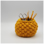 Rito Krea Spike Stitch Pencil Holder - Modèle de Porte-Crayons au Crochet