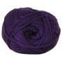 Hjertegarn Fil de coton n° 8 3714 Violet foncé