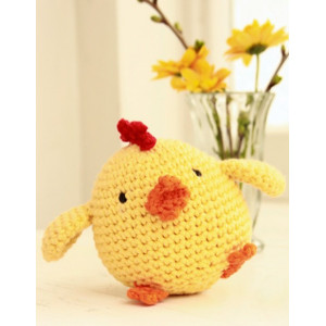 Petite Poule par DROPS Design - Patron de Petite Poule au Crochet 12cm