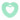 OPRY Anneau De Dentition Coeur Avec Poignées Vert de Mer Dia. 65mm - 1 pièce 