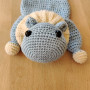 Nora l'Hippo par Rito Krea - Modèle de Crochet Amigurumi 22x14cm