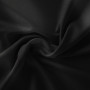 Swan Solid Cotton Canvas Fabric 150cm 999 Black - 50cm