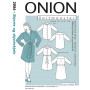 ONION Pattern 2086 Chemise et robe chemise Taille. XS-XL