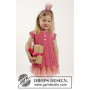Adorable Rose par DROPS Design - Patron de Veste Bébé au Crochet Tailles 12 Mois - 10 Ans