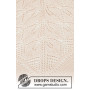 Douces Feuilles par DROPS Design - Patron de Châle Tricoté 150x75cm