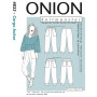 ONION Pattern 4033 Pantalon cargo Taille 34-48