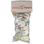 Boutons Infinity Hearts Buttons Wooden Elephants ass. couleurs 29x20 mm - 50 pcs