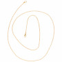 Infinity Hearts Poignée de sac/Chaîne de sac en métal doré 70cm - 1 pièce