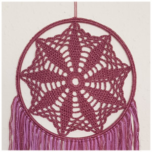 Sirius par Rito Krea - Modèle de Crochet Attrape-rêves 20cm