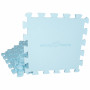 Infinity Hearts Tapis de blocage / Tapis de jeu en mousse Bleu clair 30x30 cm - 9 pcs
