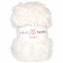 Infinity Hearts Crocus Fur Yarn 01 Blanc