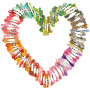 Infinity Hearts Broderigarn / Broderitråd 100 Ass. farver