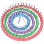Set Tricotins Circulaires - 4 Tailles Inclus Aiguille et Crochet