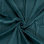 Tissu en velours de coton 150cm 124 Pétrole - 50cm