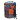Infinity Hearts Sac de Tricot Rond Imprimé Orange/Bleu/Jaune 38x28cm
