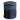 Infinity Hearts Sac de Tricot Rond Bleu Marine 38x28cm