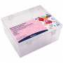 Hemline Boîte Plastique pour 20 Bobines de Fil Transparent 29,5x25x13,5cm - 1 pce