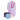 Infinity Hearts Kit Sacs de Tricot Rond Violet Blanc 27x16/36x20cm - 2 pces