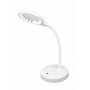 Kleiber Lampe de Table LED avec Loupe Blanc 28.5cm