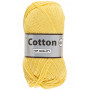 Lammy Cotton 8/4 Fil 371 Jaune Pastel