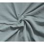Tissu crêpe de coton 135cm 192 Vert ancien clair - 50cm
