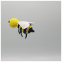 Hum Hum Hum Little Bee About - Boîte à Comptines par Rito Krea - Modèle de Crochet - Abeille
