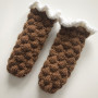 Chaussettes Bubble Dream par Rito Krea - Modèle de Tricot : Chaussettes bébé taille 0-1 mois