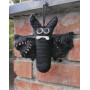 Mr. Fang by DROPS Design - Patron de Décoration Halloween Crochet 16cm