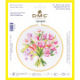 DMC Kit de Broderie Bouquet de Printemps Ø15cm