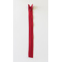 YKK Zip Invisible Fast Rouge 4mm - 15cm