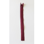 YKK Invisible Zip Fast Bordeaux Red 4mm - 40cm