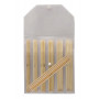 KnitPro Bamboo Kit d'aiguilles à tricoter à double pointe Bambou 15 cm 2-5 mm 7 tailles