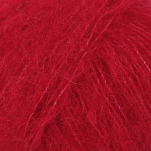 Drops Brushed Alpaca Silk Laine Unicolore 07 Rouge