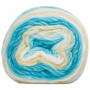 Infinity Hearts Anemone Fil 02 Bleu/Crème