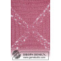 Rose d'Automne par DROPS Design - Patron de Pull au Crochet avec Motif Éventail Tailles S - XXXL
