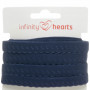 Infinity Hearts Ruban Dentelle Polyamide 20mm 370 Bleu - 5m
