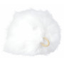 Pompom Tassel Tassel Rabbit Hair White 100 mm