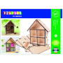 Playbox DIY Set Maison des insectes/hôtel des insectes/maison en bois