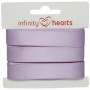 Infinity Hearts Ruban Satin Double Face 15mm 430 Lilla - 5m