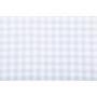 Nappe à carreaux 10x10mm tissu coton 601 Bleu Clair 140cm - 50cm