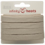 Infinity Hearts Anorak Cordon Coton plat 10mm 200 Naturel - 5m